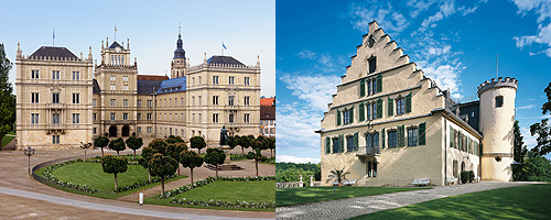 Bild: Schloss Ehrenburg und Schloss Rosenau
