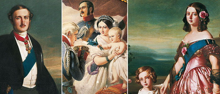 Picture: Collage "Albert & Victoria"