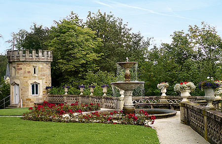 Bild: Terrasse am Schloss