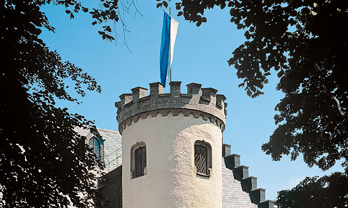 Bild: Schloss Rosenau, Turm