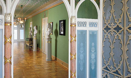 Picture: View from the South Balcony Room into the hallway leading to the Assembly Rooms